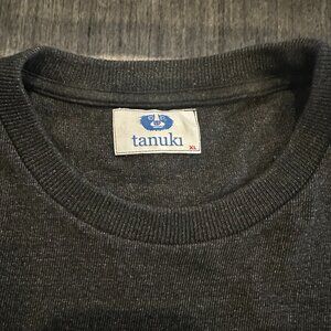 Tanuki GYS Heavy Gyoten T-Shirt in Sumi Black